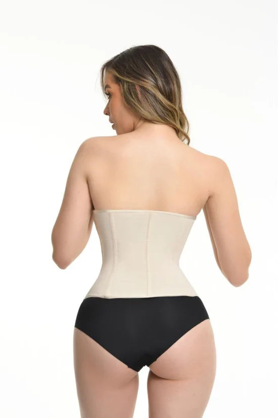 F1024A FAJA CINTURILLA 9 VARILLAS TALLE CORTO CON 3 FILAS DE BROCHES EXCELENCIA