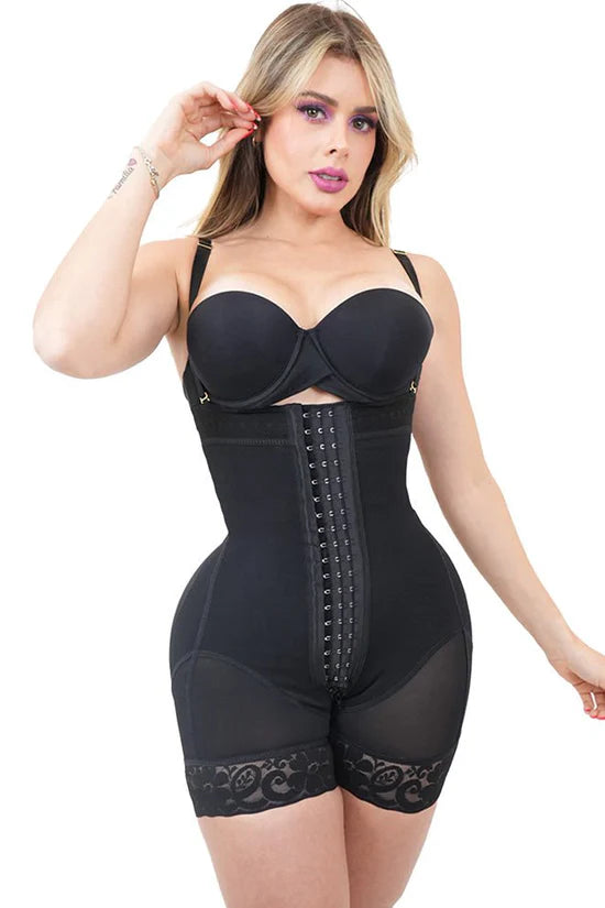FP1572 SHORT PUSH UP RELOJ DE ARENA TALLE ALTO DOBLE TALLA CON REALCE BOOTYLICIOUS