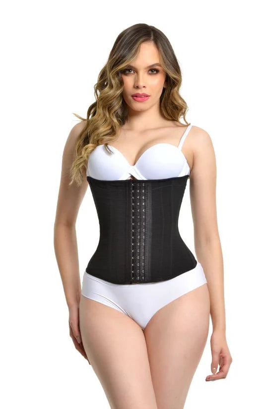 F1024A FAJA CINTURILLA 9 VARILLAS TALLE CORTO CON 3 FILAS DE BROCHES EXCELENCIA