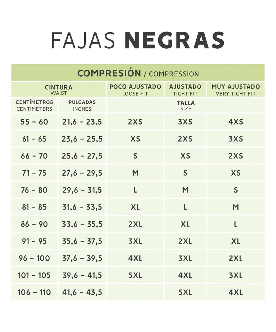 O-211 Faja media pierna